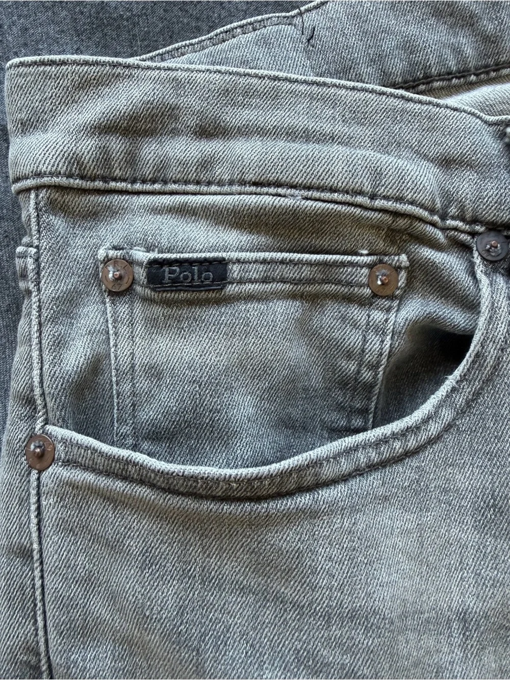 Polo by Ralph Lauren Light Grey Denim Jeans